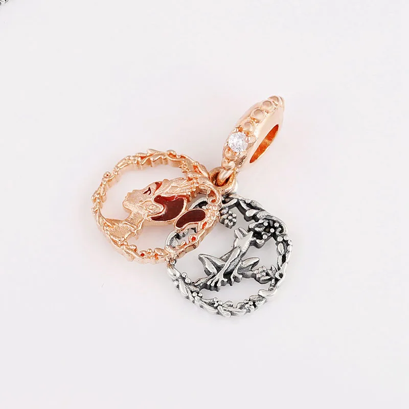 100% 925 Sterling Silver Charm Rose Gold Princess Diana Pendant Fit Pandora Women Bracelet & Necklace Diy Jewelry
100% 925 Sterling Silver Charm Rose Gold Princess Diana Pendant Fit Pandora Women Bracelet & Necklace Diy Jewelry