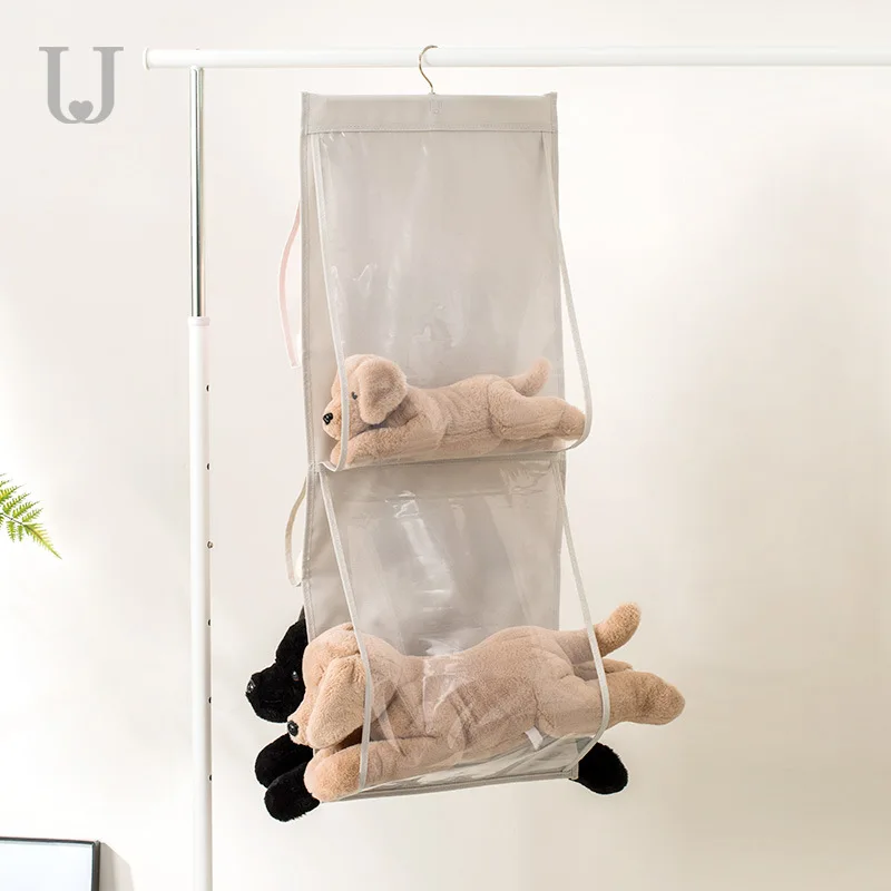 Double J Bag Hanging Storage Bag Fabric Dustproof Household Wardrobe Hanging Storage Rack Dormitory Useful Product Transparent Z
Double J Bag Hanging Storage Bag Fabric Dustproof Household Wardrobe Hanging Storage Rack Dormitory Useful Product Transparent Z