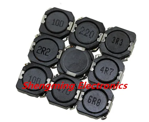 Фото 10 шт. CDRH104R 33uH 47uH 68uH 100uH 150uH 220uH 330uH 470uH SMD экранированные индукторы 10x10x4mm | Электронные