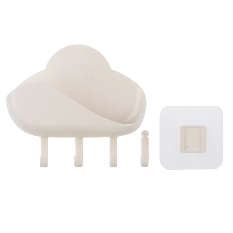 Bathroom Cute Cloud Shape Soap Box Punch-free Key Holder Home Storage Dishs Bathroom kitchen Holder Tray Accessories 
Bathroom Cute Cloud Shape Soap Box Punch-free Key Holder Home Storage Dishs Bathroom kitchen Holder Tray Accessories