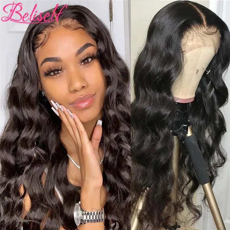 Beliself Body Wave Lace Front Human Hair Wigs With Baby Hair 13×4 Lace Frontal Wig Pre Plucked Curly Brazilian Remy Hair
Beliself Body Wave Lace Front Human Hair Wigs With Baby Hair 13×4 Lace Frontal Wig Pre Plucked Curly Brazilian Remy Hair