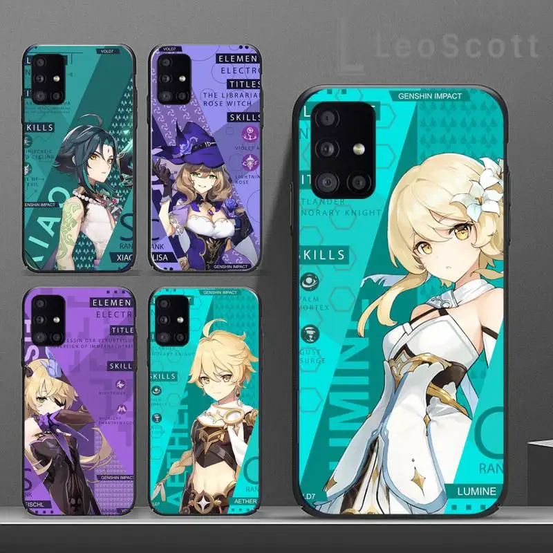 Anime Genshin Impact Phone Case For Samsung S6 S7 edge S8 S9 S10 e plus A10 A50 A70 note8 J7 2017
Anime Genshin Impact Phone Case For Samsung S6 S7 edge S8 S9 S10 e plus A10 A50 A70 note8 J7 2017