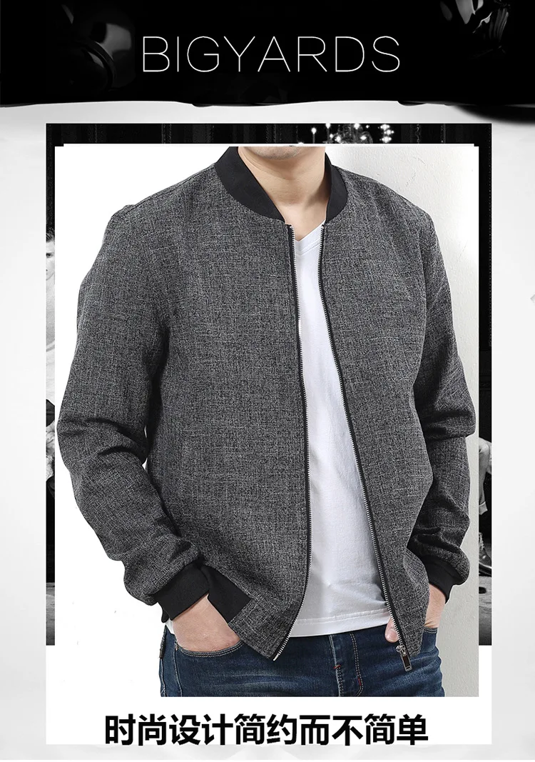 Fat casual fashion jacket coat 2021 handsome trend men's baseball collar jacket coat autumn new
Fat casual fashion jacket coat 2021 handsome trend men's baseball collar jacket coat autumn new