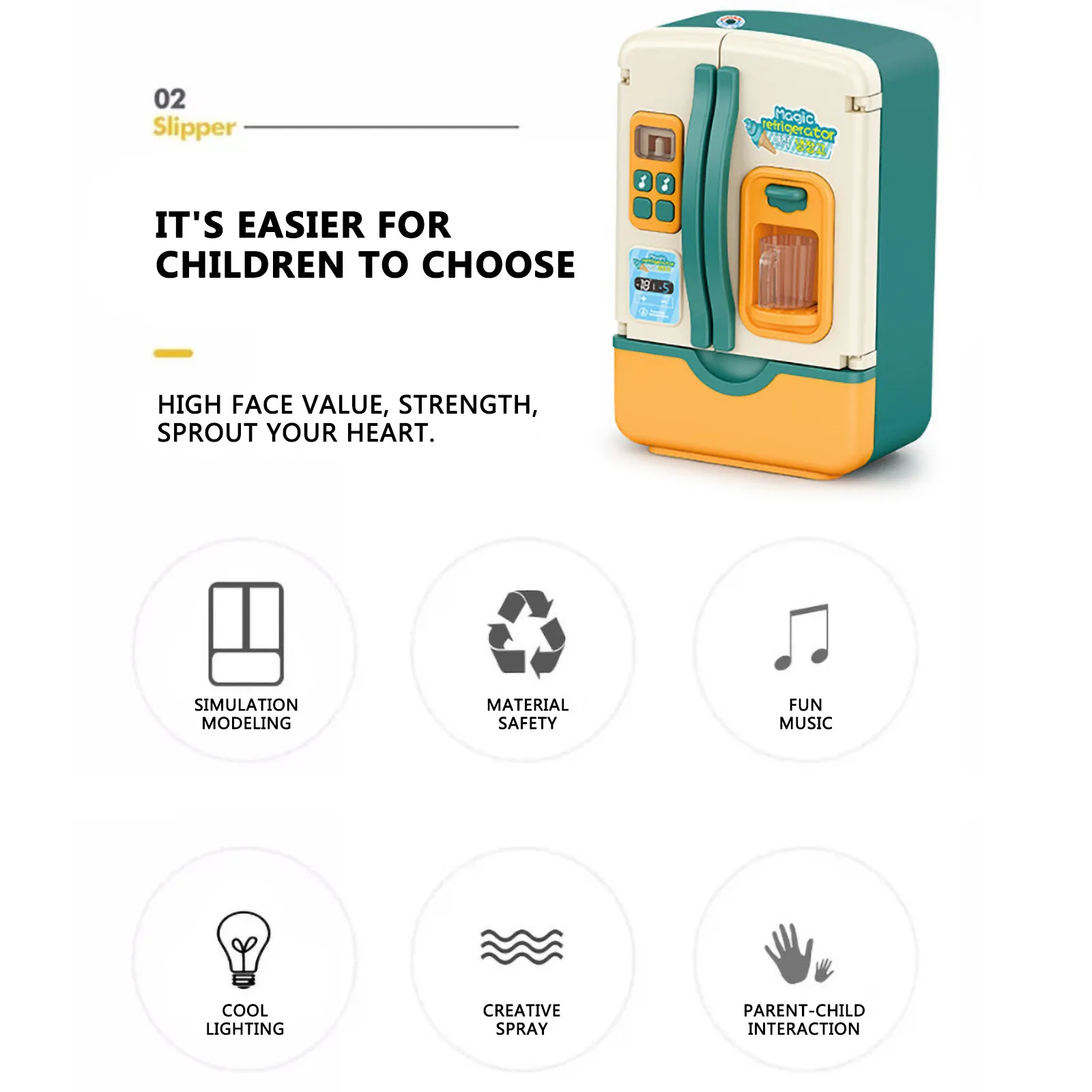 2021 Children's Kitchen Toy Baby Simulation Refrigerator Doll House Furniture Family Fun Game Toy For Children Birthday Gifts
2021 Children's Kitchen Toy Baby Simulation Refrigerator Doll House Furniture Family Fun Game Toy For Children Birthday Gifts
