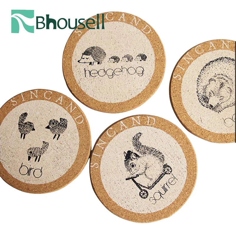 Nordic Style Round Cork Potholder Cute Animal Pattern Potholder Placemat Coaster Kitchen Decoration Accessories
Nordic Style Round Cork Potholder Cute Animal Pattern Potholder Placemat Coaster Kitchen Decoration Accessories