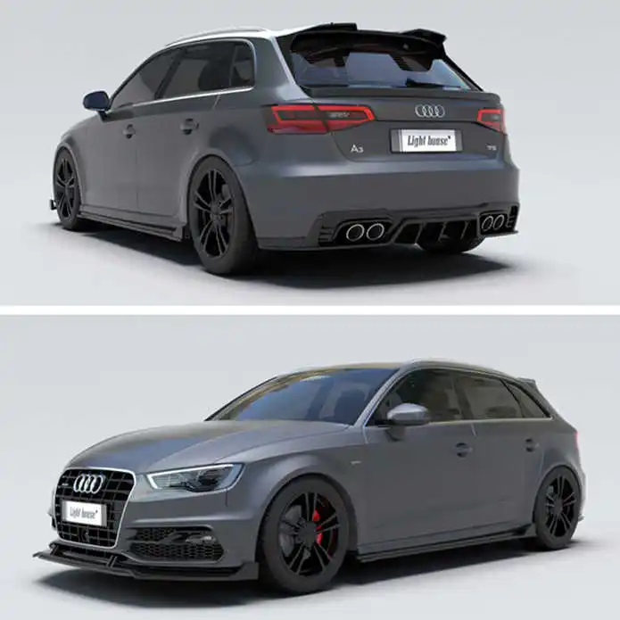 Подходит для хэтчбека Audi, передняя боковая юбка из углеродного волокна, задняя губа, хвост, верхнее крыло, спортивная версия A3
Подходит для хэтчбека Audi, передняя боковая юбка из углеродного волокна, задняя губа, хвост, верхнее крыло, спортивная версия A3