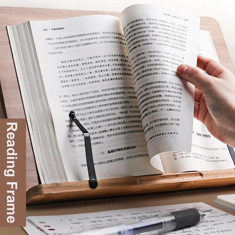 Adjustable Reading Rest Tablet Cook Home Study Room Book Holder Foldable Cookbook Stand Pages Fixed Kitchen bookends shelf wood
Adjustable Reading Rest Tablet Cook Home Study Room Book Holder Foldable Cookbook Stand Pages Fixed Kitchen bookends shelf wood