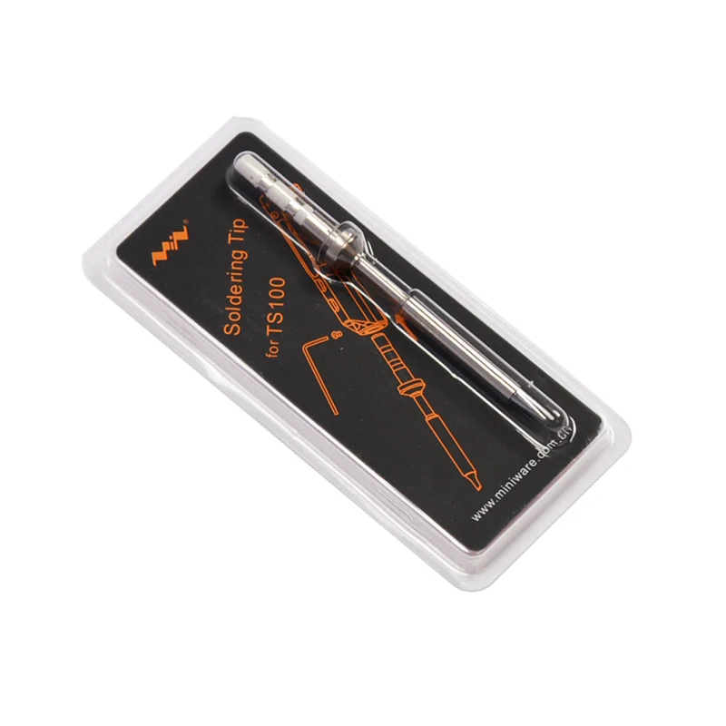 Original Headd Replacement Solder Tip For TS100 Smart Digital LCD Electric Soldering Iron TS-B2 TS-BC2 TS-C4 TS-D24 7 Kinds Tips
Original Headd Replacement Solder Tip For TS100 Smart Digital LCD Electric Soldering Iron TS-B2 TS-BC2 TS-C4 TS-D24 7 Kinds Tips