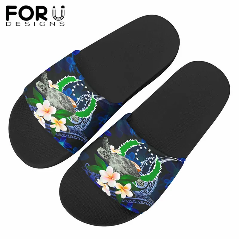 FORUDESIGNS Hot Sale Pohnpei Polynesian Turtle Flower Print Women Summer Slides Breathable Beach Slippers Flip Flops Men Sandals
FORUDESIGNS Hot Sale Pohnpei Polynesian Turtle Flower Print Women Summer Slides Breathable Beach Slippers Flip Flops Men Sandals