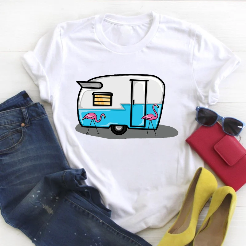 Women Cartoon Bike Mountain Camping Fashion Print Summer T Tee Ladies Female Top Shirt Clothes Tshirt Womens Graphic T-shirt
Women Cartoon Bike Mountain Camping Fashion Print Summer T Tee Ladies Female Top Shirt Clothes Tshirt Womens Graphic T-shirt