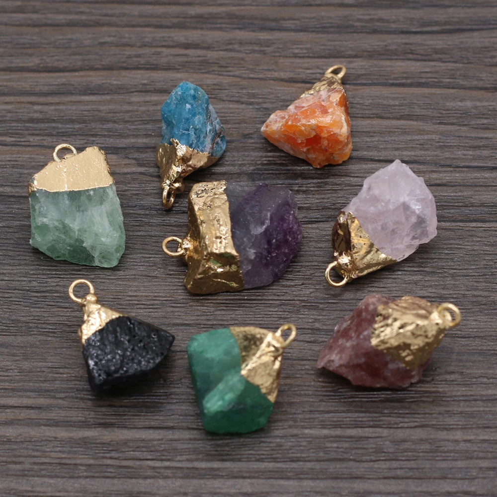 High-quality Natural Semi-precious Stone Crystal Bud Irregular Shape Pendant for Make DIY Trendy Bracelet Necklace Size 15-20mm
High-quality Natural Semi-precious Stone Crystal Bud Irregular Shape Pendant for Make DIY Trendy Bracelet Necklace Size 15-20mm