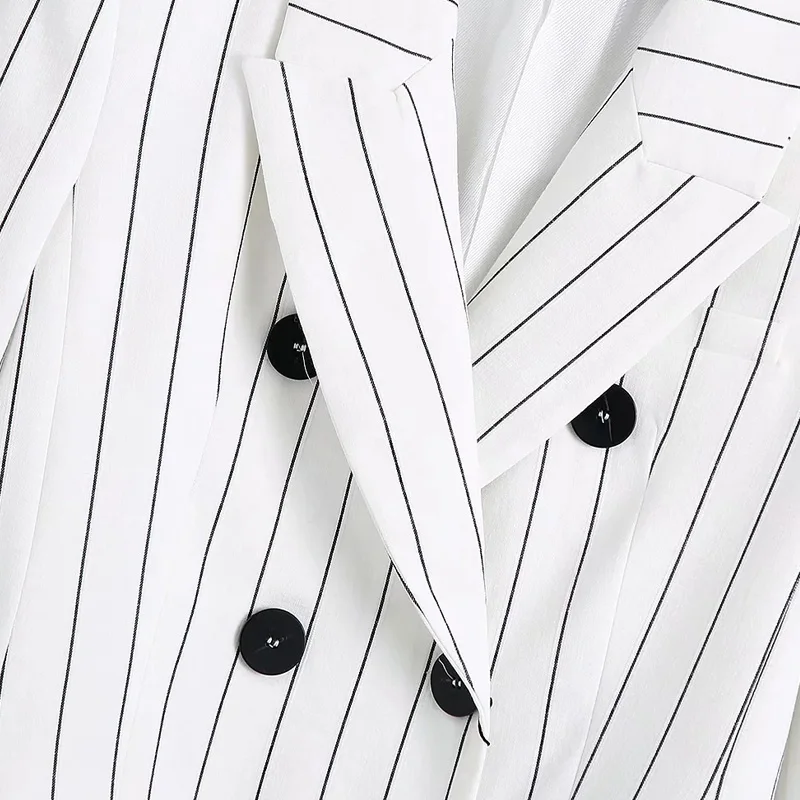 LVWOMN Za Women Blazer 2021 Vintage Stripe Office Suit Women Spring Double Breasted Long Sleeve Coat+Casual High Waist Suit Pant
LVWOMN Za Women Blazer 2021 Vintage Stripe Office Suit Women Spring Double Breasted Long Sleeve Coat+Casual High Waist Suit Pant