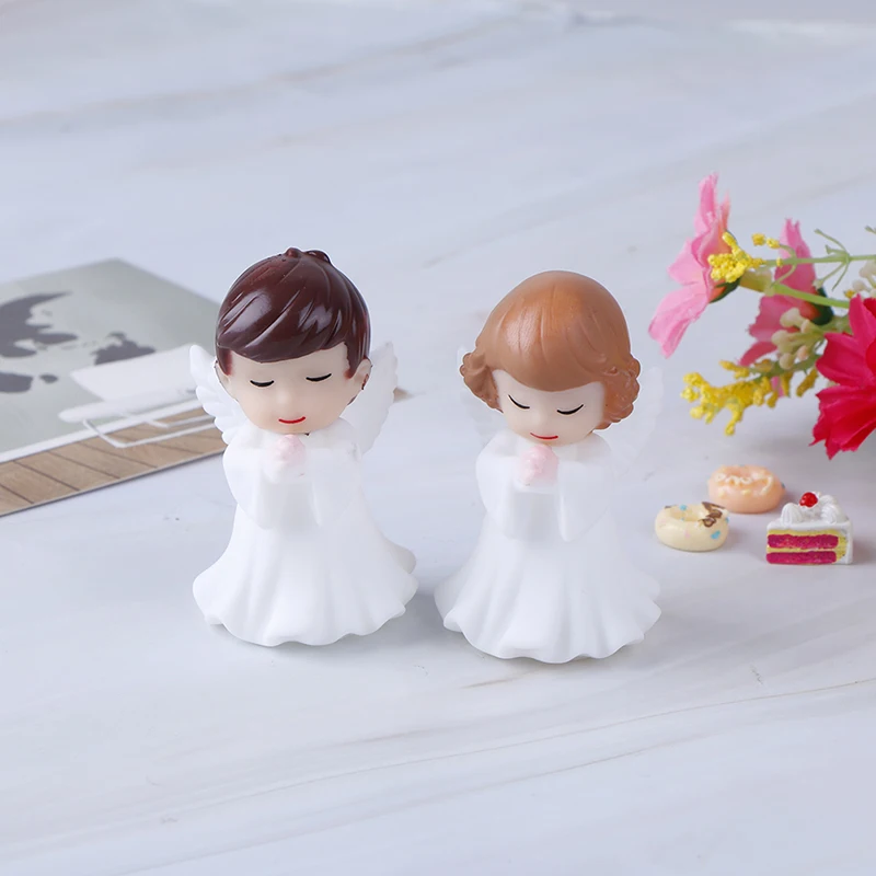 2Pcs Angels Figurines Miniature Well Workmanship Odorless Sculpture Ornament Decoration For Desktop Car Garden Cake
2Pcs Angels Figurines Miniature Well Workmanship Odorless Sculpture Ornament Decoration For Desktop Car Garden Cake