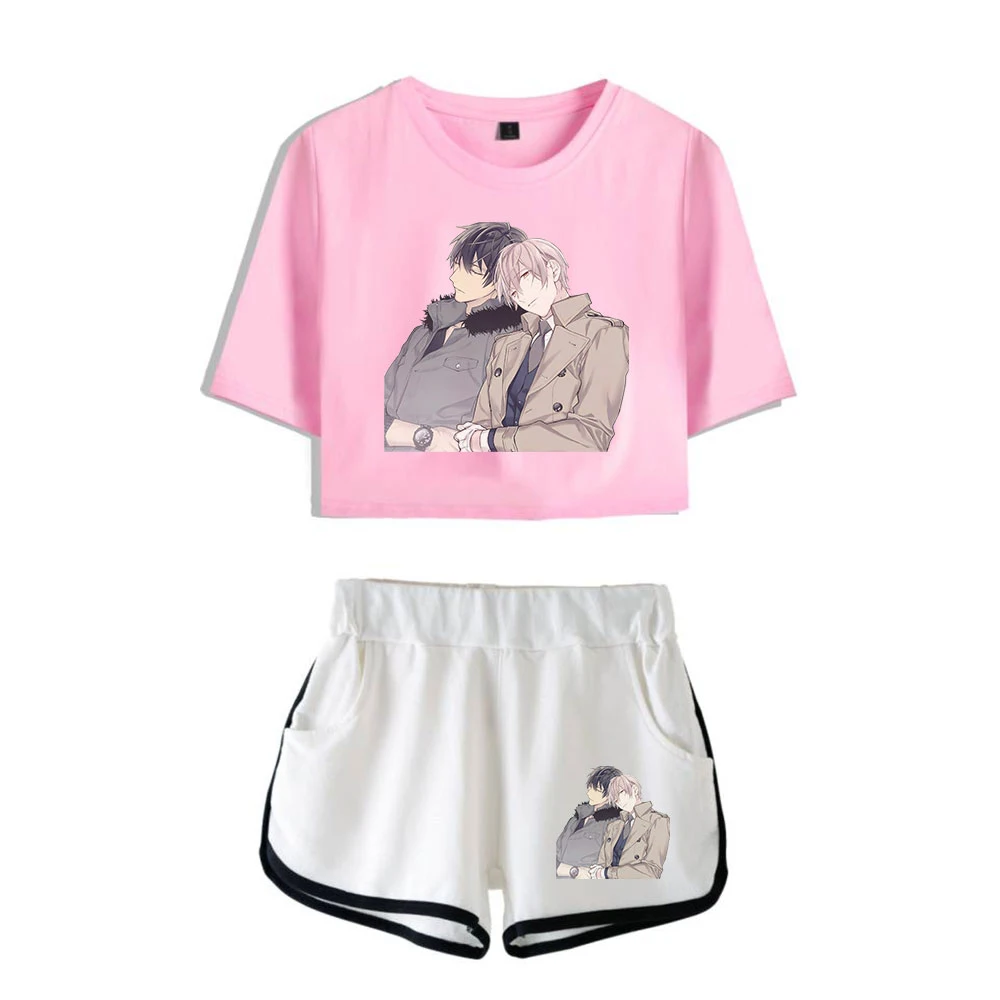 Ten Count Clothes Female Tracksuit Two Piece Set Summer Short Sleeve Crop Top+Shorts 2021 Japanese Comics Women's Sets
Ten Count Clothes Female Tracksuit Two Piece Set Summer Short Sleeve Crop Top+Shorts 2021 Japanese Comics Women's Sets