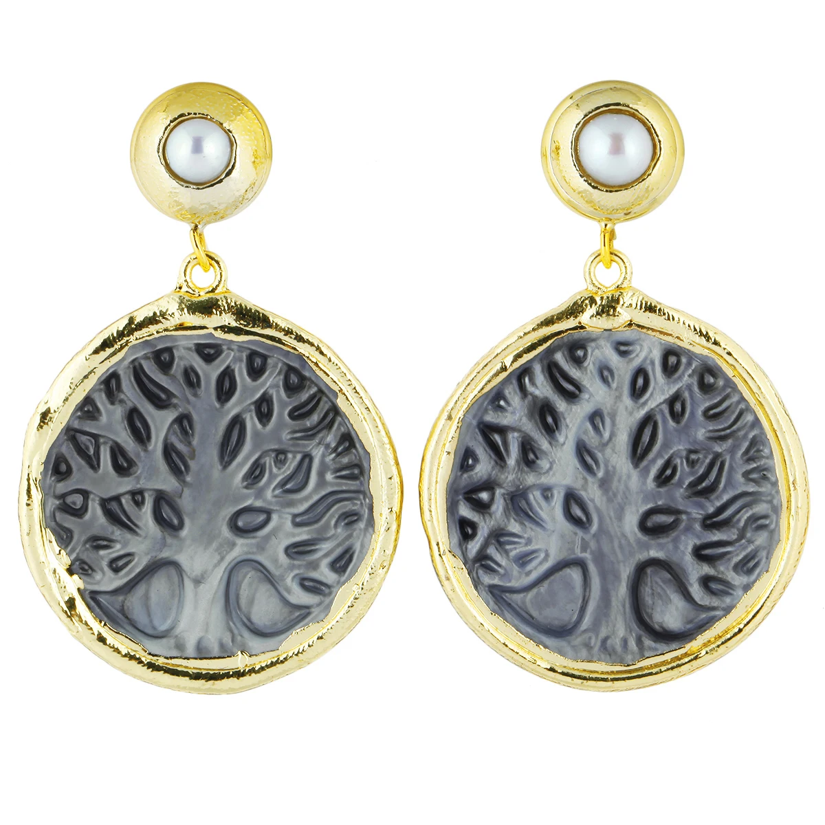 Reiki Freshwater Pearl Tree Of Life Dangle Earring Trendy Elegant Drop Earring Women Jewelry Sweet Girls Gift
Reiki Freshwater Pearl Tree Of Life Dangle Earring Trendy Elegant Drop Earring Women Jewelry Sweet Girls Gift