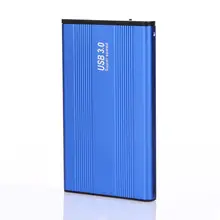 2 5 дюйма HDD корпус USB 3 0 на SATA III внешний жесткий диск коробка 1 ТБ