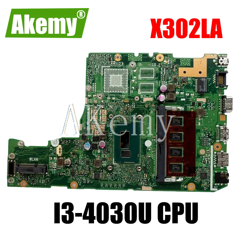 Akemy для For For For Asus X302 X302L X302LJ X302LA Laotop материнская плата X302LA материнская плата с I3-4030U CPU
Akemy для For For For Asus X302 X302L X302LJ X302LA Laotop материнская плата X302LA материнская плата с I3-4030U CPU