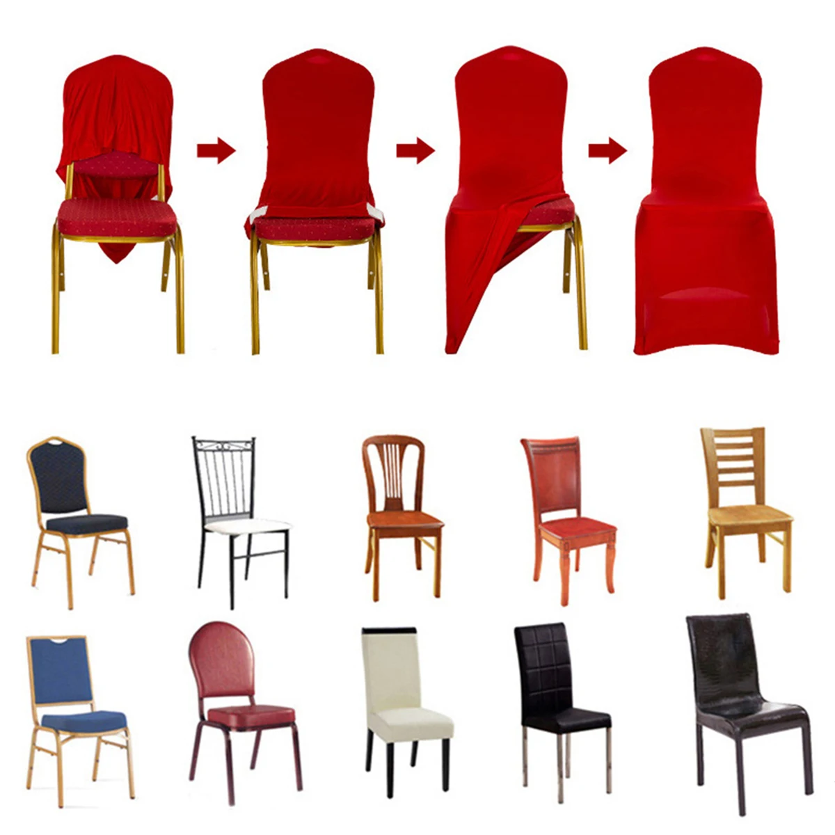 New Super Thick Cotton Spandex Dining Chair Cover Stretch One Piece Universal Chair Covers Machine Washable High Back Chair
New Super Thick Cotton Spandex Dining Chair Cover Stretch One Piece Universal Chair Covers Machine Washable High Back Chair