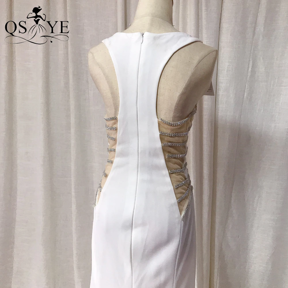 QSYYE Bohemian Wedding Dresses Cheap Mermaid Beach Bridal Gown Beadings Illusion Side Hollow Out Bride Wedding Gown Elastic
QSYYE Bohemian Wedding Dresses Cheap Mermaid Beach Bridal Gown Beadings Illusion Side Hollow Out Bride Wedding Gown Elastic