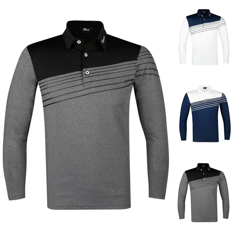 New long sleeve T-shirt Golf men's sports sweat wicking loose top comfortable and breathable Golf Jersey
New long sleeve T-shirt Golf men's sports sweat wicking loose top comfortable and breathable Golf Jersey