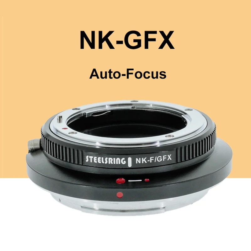 

NK-GFX II Camera LENS Adapter Mount for Nikon Lens to Fujifilm GFX Cameras Auto focus AF Adapter ring for fuji GFX100/50S/50R