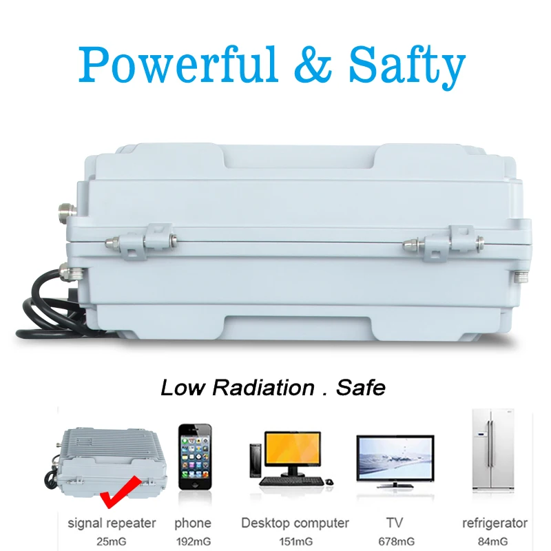 5W MGC Signal Repeater 4G Outdoor 90db 2G 3G Phone Booster 850 900 1800 2100mhz 37dbm Waterproof Amplifier for Big Building
5W MGC Signal Repeater 4G Outdoor 90db 2G 3G Phone Booster 850 900 1800 2100mhz 37dbm Waterproof Amplifier for Big Building