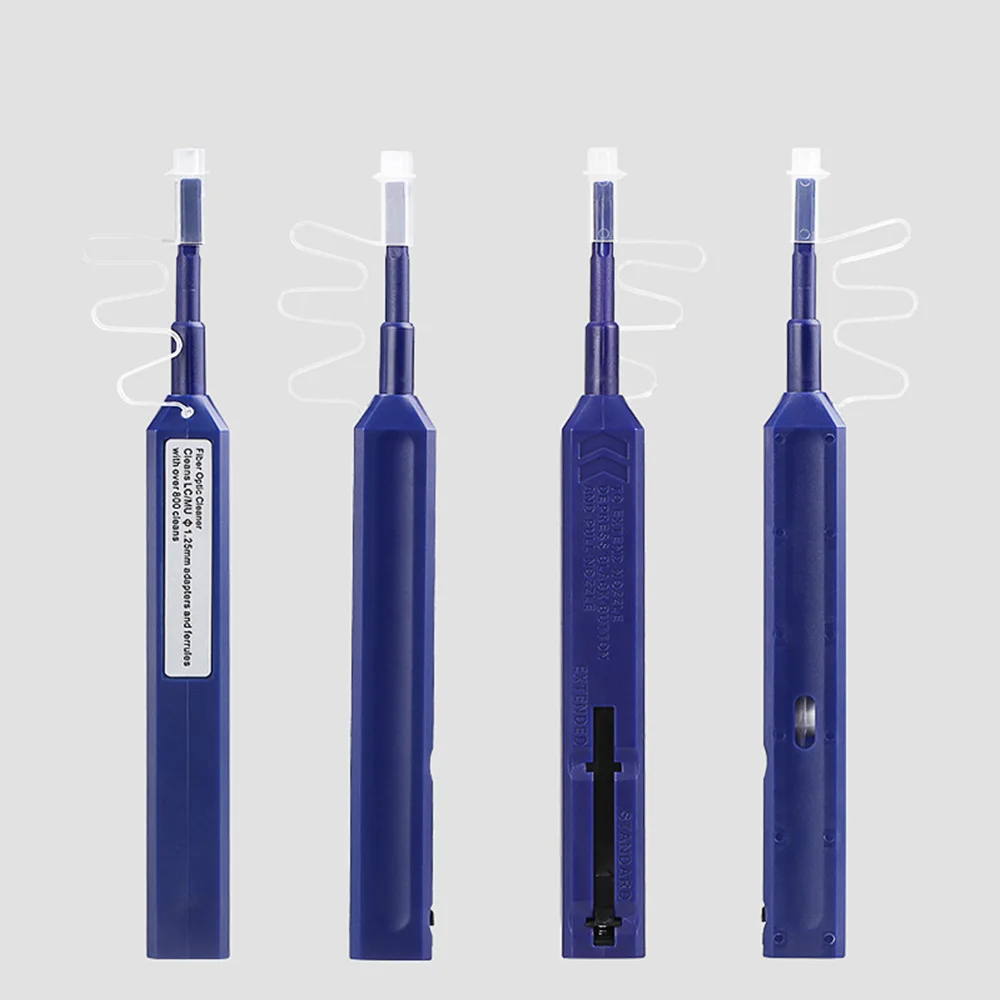 Fiber Optic Cleaner Pen Fiber Optic Cleaner Connectors Cleaning 800+Cleans for LC/MU 1.25mm UPC/APC Ferrules Push Type
Fiber Optic Cleaner Pen Fiber Optic Cleaner Connectors Cleaning 800+Cleans for LC/MU 1.25mm UPC/APC Ferrules Push Type