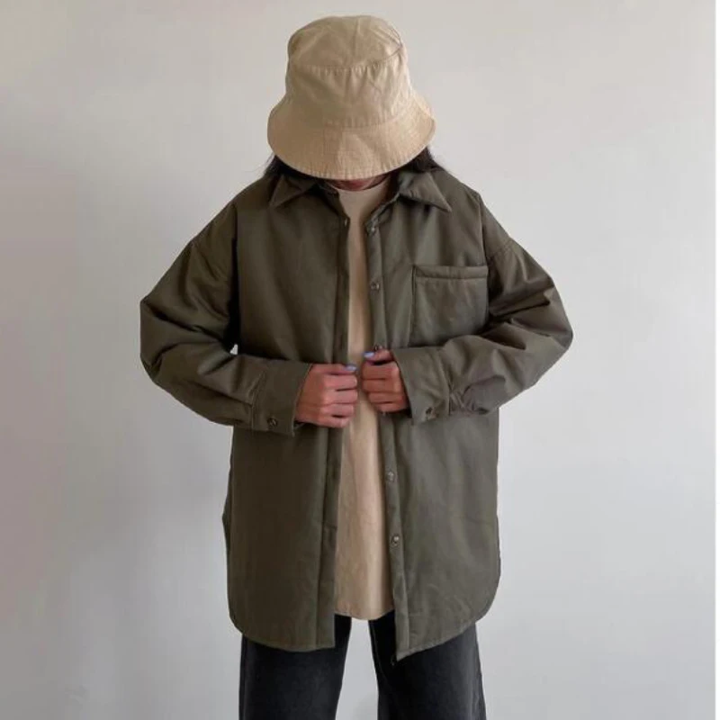 Msfancy Quilted Jacket Women Korean Style Long Sleeve Sngle Breasted Loose Coat 2021 Pockets Long Bomber Jacket Streetwear
Msfancy Quilted Jacket Women Korean Style Long Sleeve Sngle Breasted Loose Coat 2021 Pockets Long Bomber Jacket Streetwear