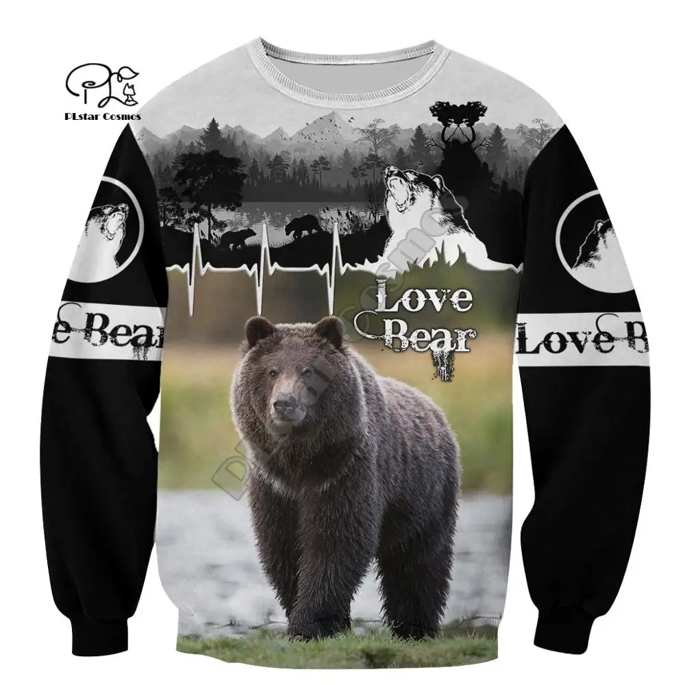 PLstar Cosmos 3DPrint Brown Bear Hunter Hunting Animals Funny Men/Women Harajuku Streetwear Hoodies/Zip Hoodie/Sweatshirt/-d12
PLstar Cosmos 3DPrint Brown Bear Hunter Hunting Animals Funny Men/Women Harajuku Streetwear Hoodies/Zip Hoodie/Sweatshirt/-d12