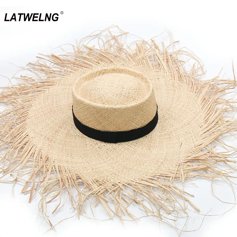 New Handmade Oversized Beach Hats For Women Big Brim Bummer Sun Hat Raffia Cooling UV Hat Wholesale Dropshipping NH976
New Handmade Oversized Beach Hats For Women Big Brim Bummer Sun Hat Raffia Cooling UV Hat Wholesale Dropshipping NH976
