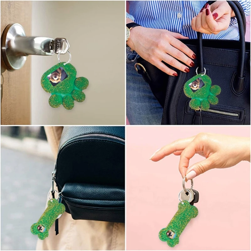 Creative Dog Bone Paw Shaped Silicone Mold Pet Memorial Tombstone Key Chain Mould Non-stick DIY Resin Keyring Accessories X7YA 
Creative Dog Bone Paw Shaped Silicone Mold Pet Memorial Tombstone Key Chain Mould Non-stick DIY Resin Keyring Accessories X7YA