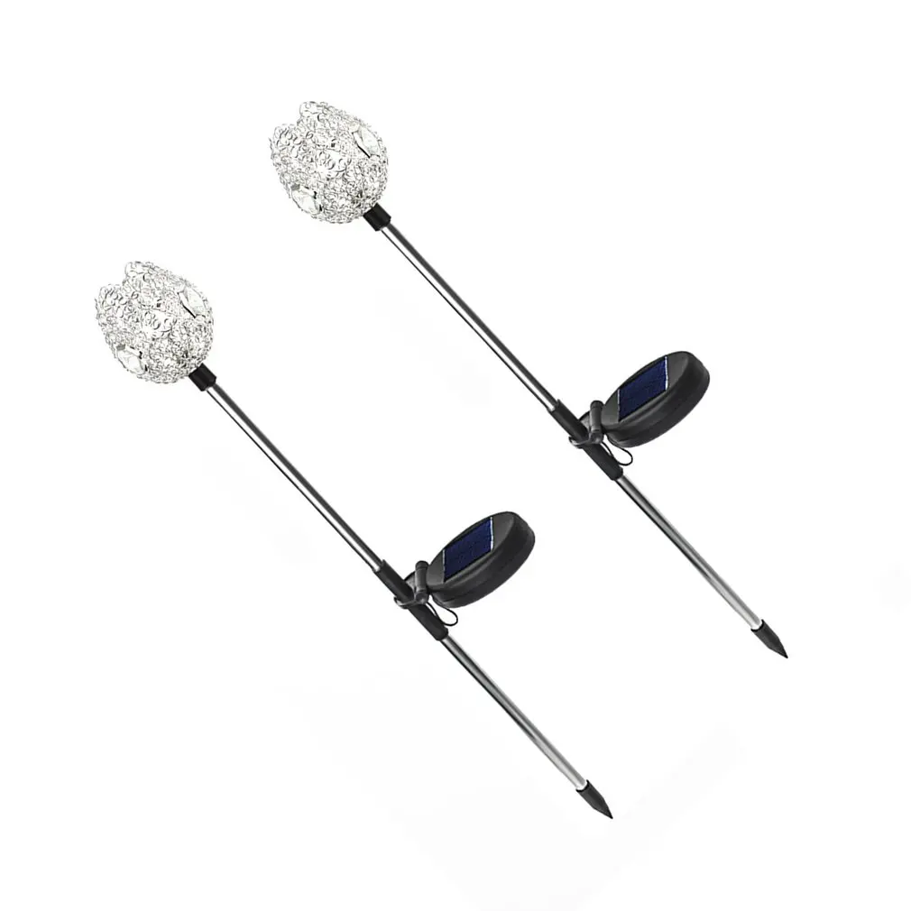 Solar Lawn Light Iron Retro Hollow Solar Crystal Cup Pole Light LED Outdoor Lamp Landscape Decoration
Solar Lawn Light Iron Retro Hollow Solar Crystal Cup Pole Light LED Outdoor Lamp Landscape Decoration