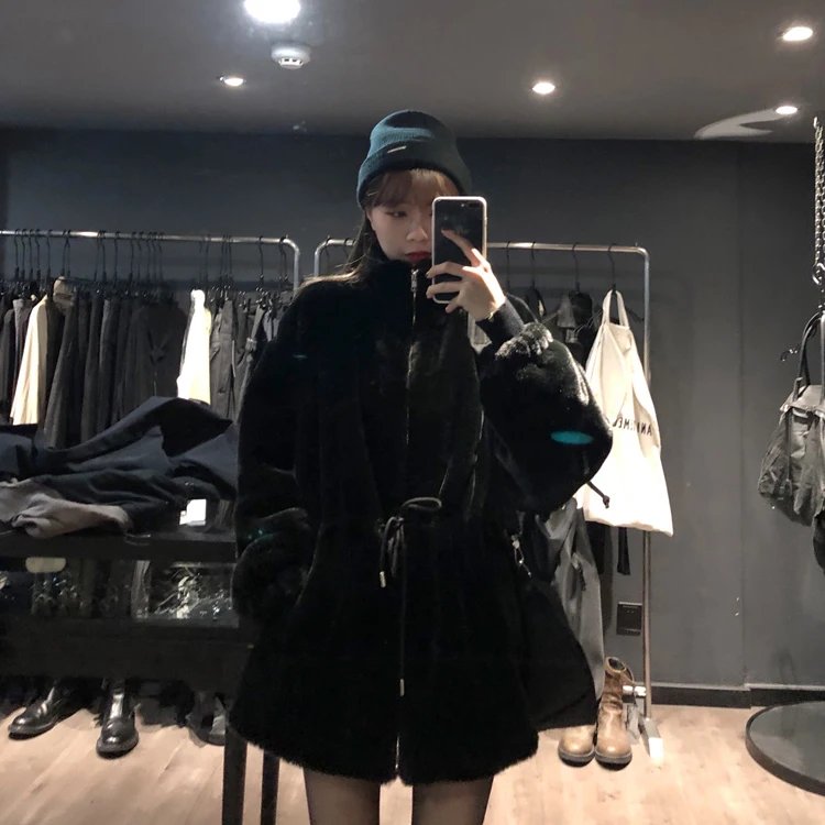 thick coats for women winter warm outwear casual loose korean style chic turtleneck cotton-padded jacket female fur coats 406#
thick coats for women winter warm outwear casual loose korean style chic turtleneck cotton-padded jacket female fur coats 406#