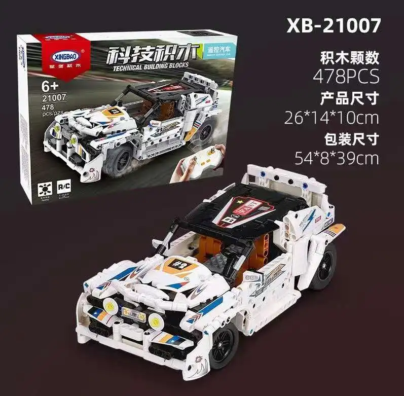 Xingbao 21005 Technic Series 655pcs Green Power Racing Car Remote Control RC Car Building Blocks Bricks Model Kits
Xingbao 21005 Technic Series 655pcs Green Power Racing Car Remote Control RC Car Building Blocks Bricks Model Kits