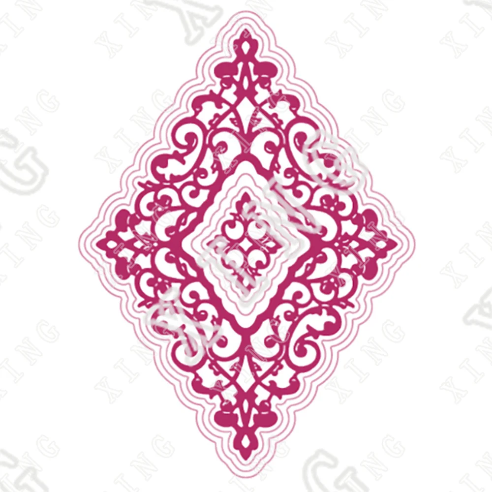 Petite Diamond Frame New Metal Cutting Dies for Diy Scrapbooking Embossing Crafts Maker Photo Album Template Handmade Decoration
Petite Diamond Frame New Metal Cutting Dies for Diy Scrapbooking Embossing Crafts Maker Photo Album Template Handmade Decoration