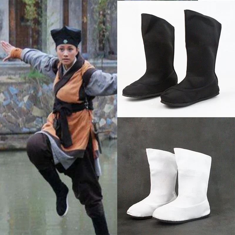 

Chinese Film and TV costumes boots Hanfu boots men women cos martial art performance opera officers soldiers boots cosplayshoes