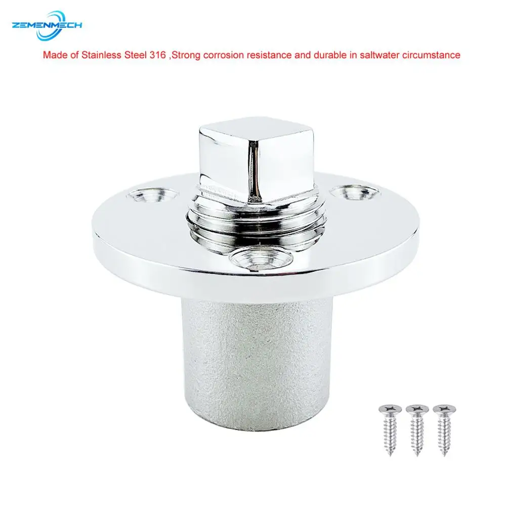 25mm 316 Stainless Steel Boat Garboard Drain Plug Bung Hole Drainage Marine Dinghy Transom Hardware Kayak Boat Accessories Hot
25mm 316 Stainless Steel Boat Garboard Drain Plug Bung Hole Drainage Marine Dinghy Transom Hardware Kayak Boat Accessories Hot