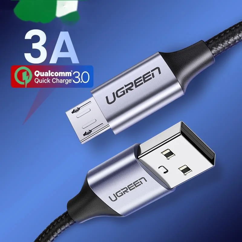 Micro USB Cable 3A Nylon Fast Charging USB Type C Cable for Samsung Xiaomi HTC USB Charger Data Cable Mobile Phone Cable
Micro USB Cable 3A Nylon Fast Charging USB Type C Cable for Samsung Xiaomi HTC USB Charger Data Cable Mobile Phone Cable