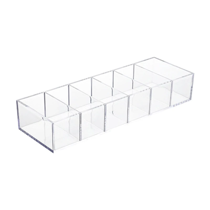 Decorative Transparent Adjustable Makeups Holder Case Hardwares Container Adjustable Remote Caddy Box 6 Compartment
Decorative Transparent Adjustable Makeups Holder Case Hardwares Container Adjustable Remote Caddy Box 6 Compartment