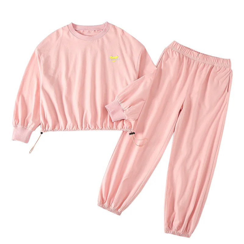 The spring of 2021 the new cuhk children's casual sportswear girls two-piece suit children brim fleece pants
The spring of 2021 the new cuhk children's casual sportswear girls two-piece suit children brim fleece pants