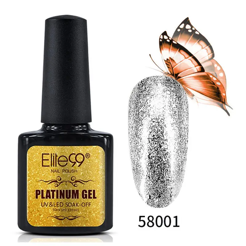 Elite99 10ml Soak Off Primer Gel Varnish Fast Air Dry Glitter Gel Nail Polish For Nail Art Manicure Semi Permanent Top Base Coat
Elite99 10ml Soak Off Primer Gel Varnish Fast Air Dry Glitter Gel Nail Polish For Nail Art Manicure Semi Permanent Top Base Coat