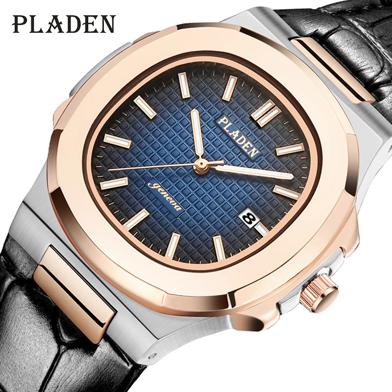 PLADEN Casual Sport Watches For Men Blue Top Brand Luxury Business Leather Quartz Watch Man Clock Fashion Waterproof Wristwatch
PLADEN Casual Sport Watches For Men Blue Top Brand Luxury Business Leather Quartz Watch Man Clock Fashion Waterproof Wristwatch