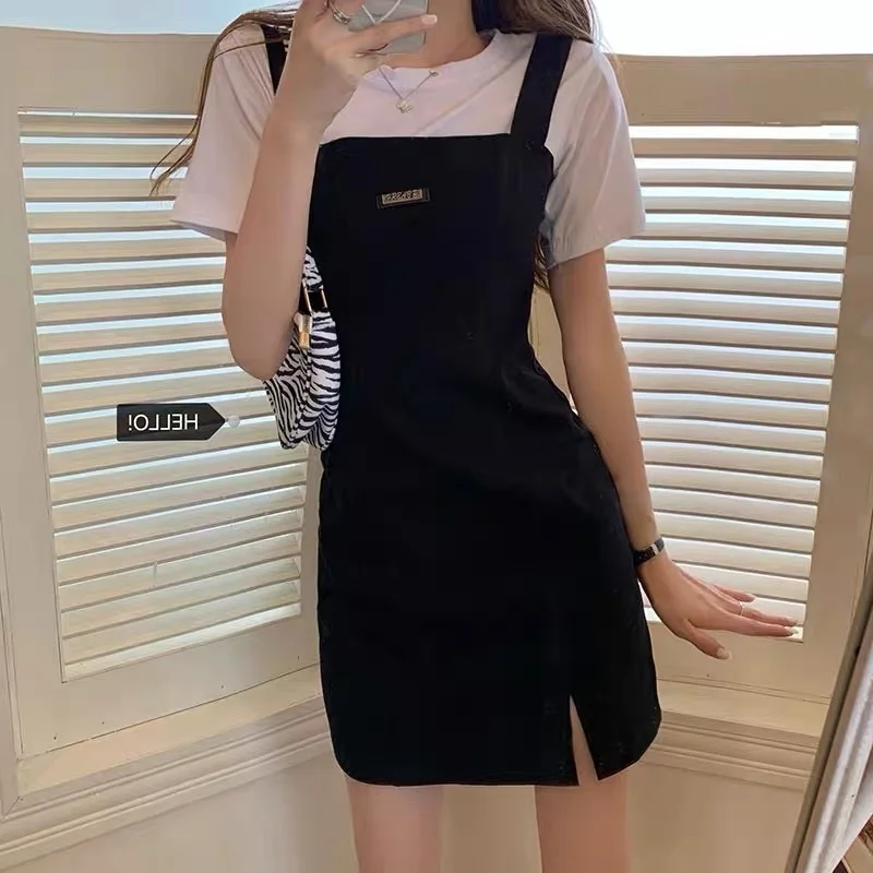 Temperament Bodycon Casual Korean Dress New Summer Women's Clothes Hot Girl Design Sense Harajuku Top Office Lady Fashion 2021
Temperament Bodycon Casual Korean Dress New Summer Women's Clothes Hot Girl Design Sense Harajuku Top Office Lady Fashion 2021