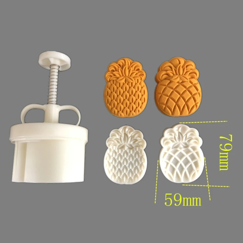 Pineapple Mooncake Mold 25/125g Cake Cookie Mould Cutter Hand Pressure Food Grade Baking Accessories
Pineapple Mooncake Mold 25/125g Cake Cookie Mould Cutter Hand Pressure Food Grade Baking Accessories