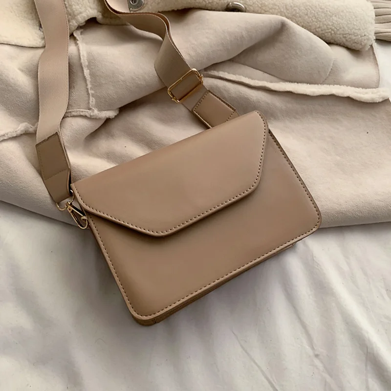 Solid Color Brand Designer Pu Leather Crossbody Bags for Women 2021 Simple Fashion Shoulder Bag Lady Luxury Small Handbags
Solid Color Brand Designer Pu Leather Crossbody Bags for Women 2021 Simple Fashion Shoulder Bag Lady Luxury Small Handbags