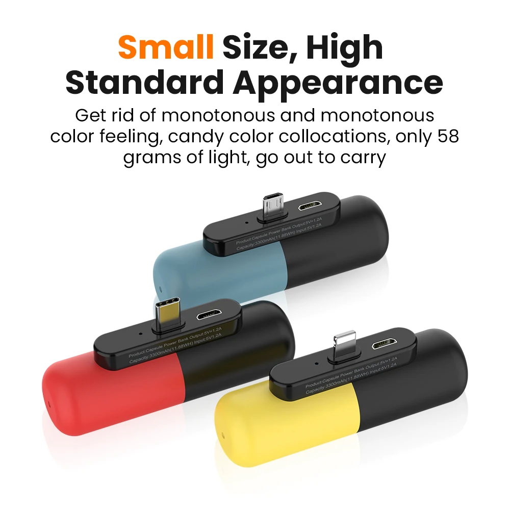 For iPhone 12 11 Mini Power Banks Portable Emergency External Battery Charger For iPhone XS Huawei Xiaomi mi 8 3300mAh Powerbank
For iPhone 12 11 Mini Power Banks Portable Emergency External Battery Charger For iPhone XS Huawei Xiaomi mi 8 3300mAh Powerbank