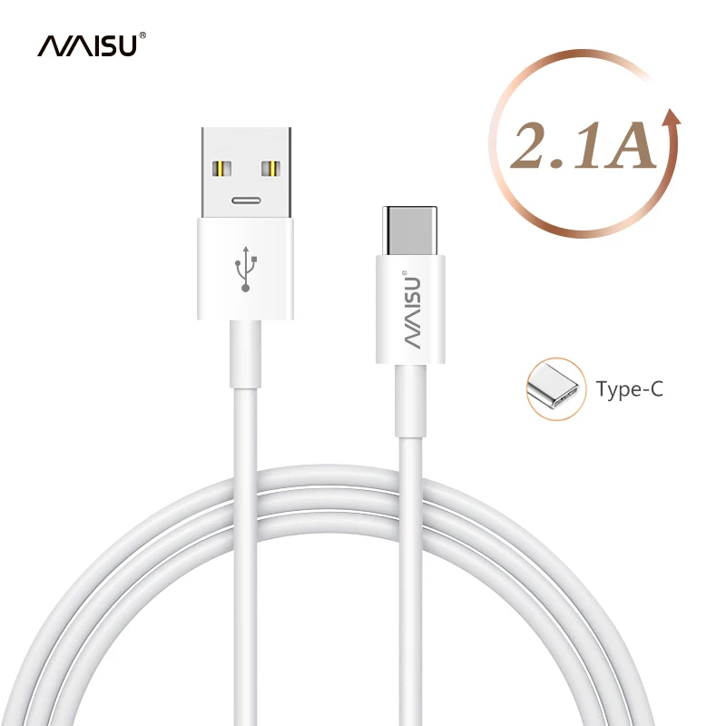 NAISU Charging Cable 2.1A Fast Charge Data Line Type C USB C Cable For Huawei Samsung LG Xiaomi Poco x3 Oppo Phone Charging Cord
NAISU Charging Cable 2.1A Fast Charge Data Line Type C USB C Cable For Huawei Samsung LG Xiaomi Poco x3 Oppo Phone Charging Cord
