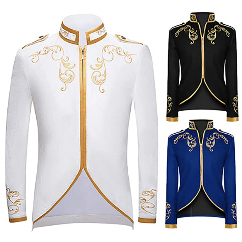 Amazon Medieval Costume Halloween Vintage Palace Prince Embroidered Jacket Men's Jacket
Amazon Medieval Costume Halloween Vintage Palace Prince Embroidered Jacket Men's Jacket
