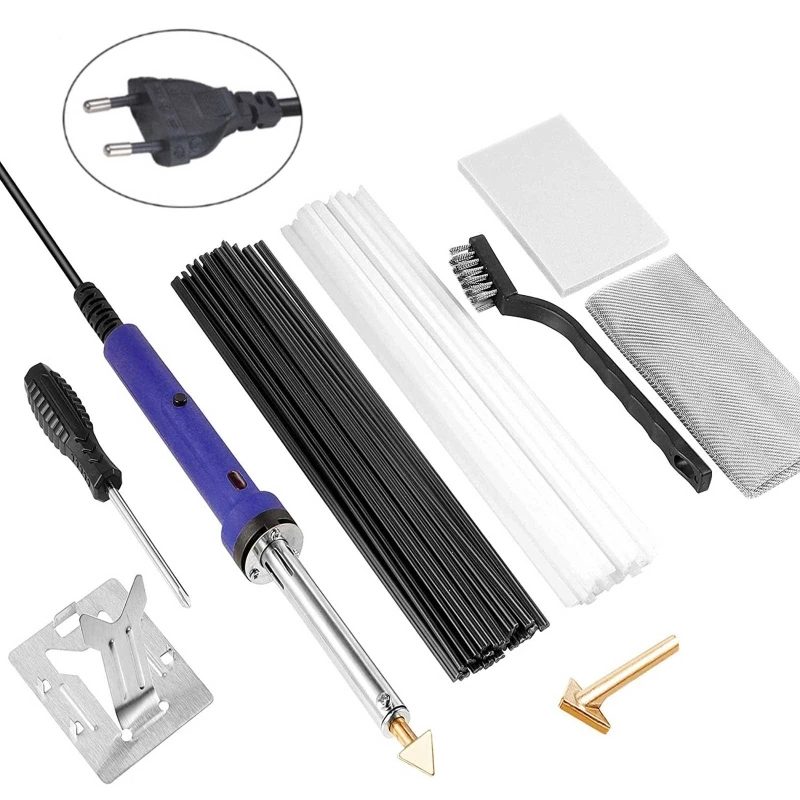 80W Plastic Welding Kit for DIY Arts Crafts Professional Surface Repair Good Thermal Conductivity Adjustable Temperature
80W Plastic Welding Kit for DIY Arts Crafts Professional Surface Repair Good Thermal Conductivity Adjustable Temperature