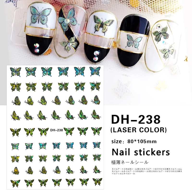 Nail Polish Equipment Nail Stickers Set Nail Decorations Accesoires Nail Design Press On Nails Stickers Glitter Butterfly Decals
Nail Polish Equipment Nail Stickers Set Nail Decorations Accesoires Nail Design Press On Nails Stickers Glitter Butterfly Decals
